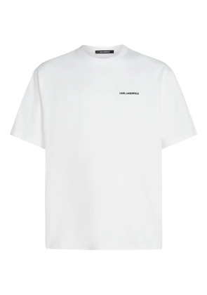 Karl Lagerfeld Rue St-Guillaume relaxed t-shirt - White