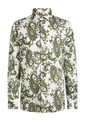 ETRO paisley cotton shirt - White