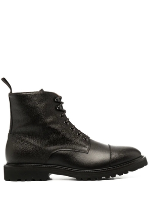 Scarosso ankle-length lace-up boots - Brown