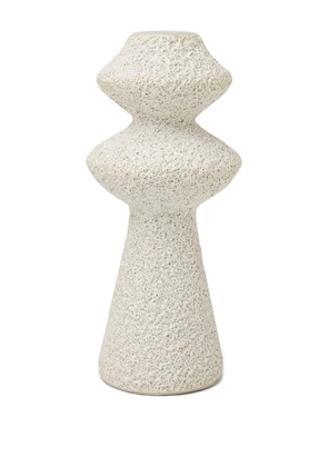 Marloe Marloe Jagger textured candle holders (set of two) - Neutrals