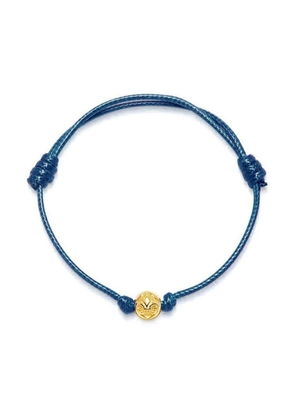 Nialaya Jewelry logo-engraved bracelet - Blue