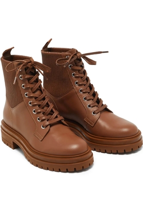 Gianvito Rossi Martis leather boots - Brown