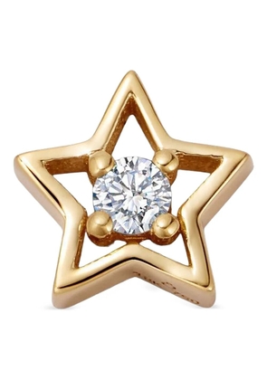 Loquet 18K yellow gold North Star diamond charm