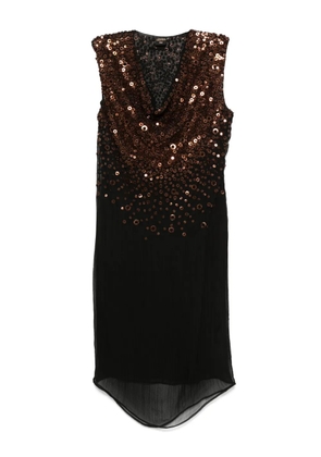 Jean Paul Gaultier Pre-Owned 2000s sequin-embellished dress - Black