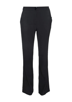 Emporio Armani Pre-Owned minute dots tailored trousers - Black