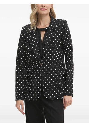 Joseph Ribkoff polka-dot blazer - Black