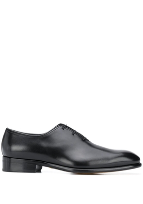 Doucal's leather oxford shoes - Black