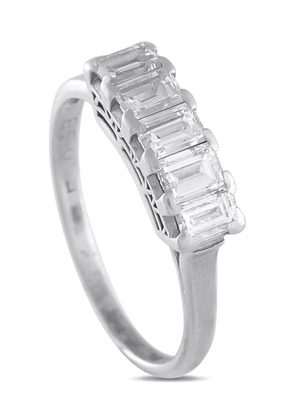LB Exclusive platinum diamond ring - Silver