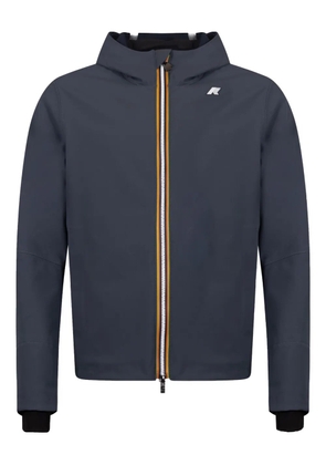K-Way hooded zip jacket - Blue