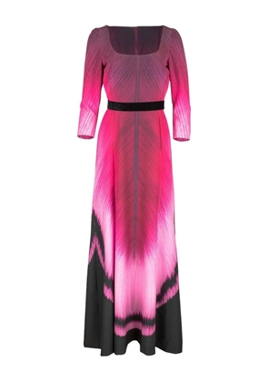 Mary Katrantzou Allegra square-neck maxi dress - Pink