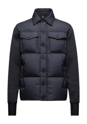 Moncler Grenoble padded shirt jacket - Blue