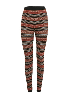 Missoni Pre-Owned 2024 patterned-jacquard leggings - Black