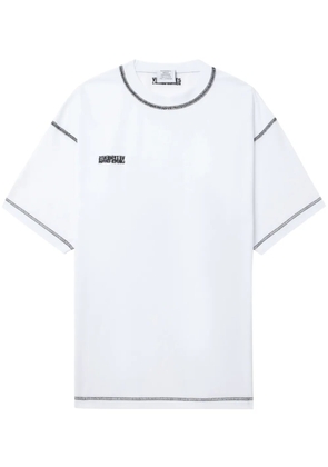 VETEMENTS contrast-stitching cotton T-shirt - White