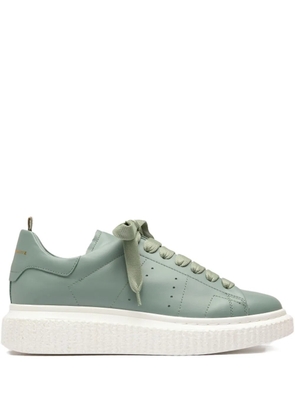 Officine Creative Krace lace-up platform sneakers - Green