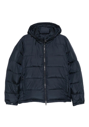 ASPESI hooded zip padded jacket - Blue
