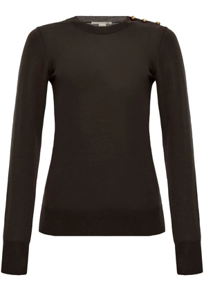 Stella McCartney fine-knit wool jumper - Brown