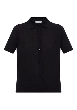 Max Mara Romania virgin wool shirt - Black