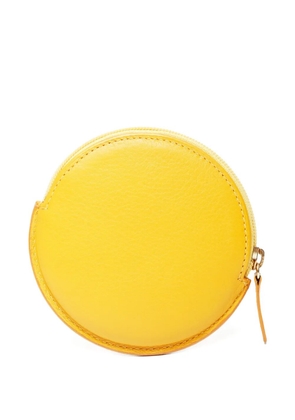 Loewe Pre-Owned 2000-2020 circular coin purse - Yellow