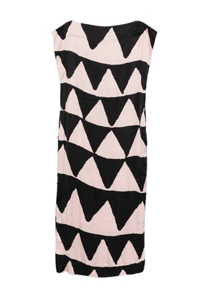 Vivienne Westwood Pre-Owned 2016 triangle-pattern dress - Black