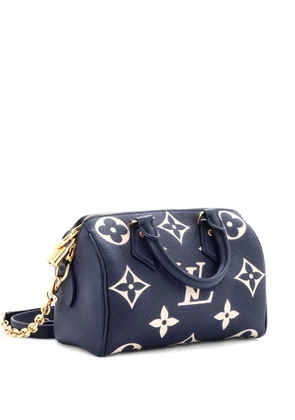 Louis Vuitton Pre-Owned Speedy Bandouliere Bag Bicolor Monogram Empreinte Giant 20 crossbody bag - Blue