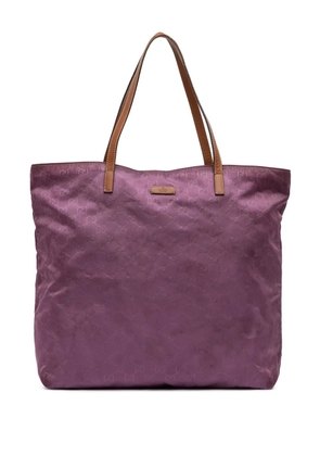 Gucci Pre-Owned 2000-2015 GG Nylon tote bag - Purple
