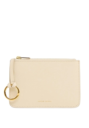 Mansur Gavriel ring-detail leather wallet - Neutrals