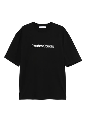 Études Studio logo-print t-shirt - Black