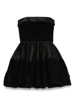 Viktor & Rolf ruffled mini dress - Black