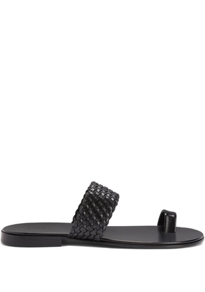 Giuseppe Zanotti Thibaut slides - Black