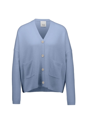 Allude V-neck cardigan - Blue