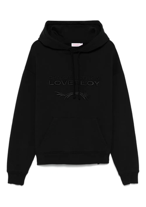 Charles Jeffrey Loverboy logo hoodie - Black
