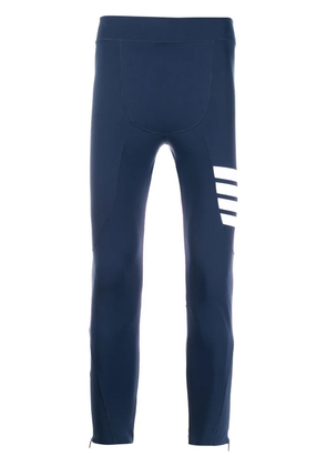 Thom Browne lightweight compression Tech 4-Bar tights - Blue
