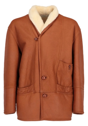 A.N.G.E.L.O. Vintage Cult 1980s leather coat - Brown