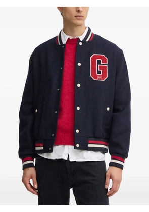 Gant buttoned appliqué jacket - Blue