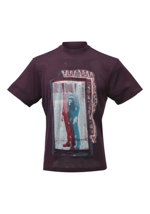 Prada Pre-Owned graphic-print T-Shirt - Purple