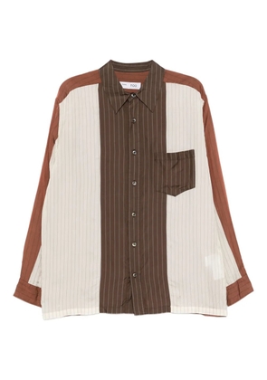 Toga striped shirt - Brown