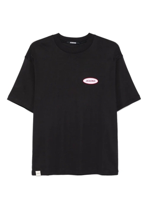 Jacquemus The Stazione oval-patch T-shirt - Blue