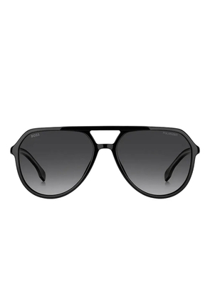 BOSS pilot-frame sunglasses - Black