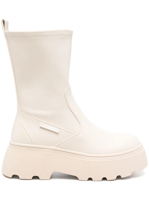 GUESS USA panelled boots - Neutrals