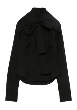 Viktor & Rolf bow detail shirt - Black