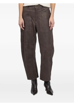 Giorgio Brato patch-pocket trousers - Brown