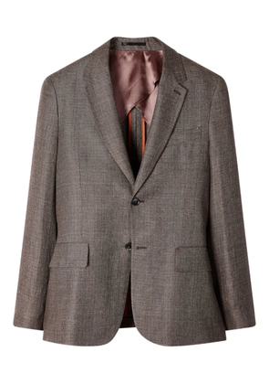 Paul Smith textured blazer - Brown