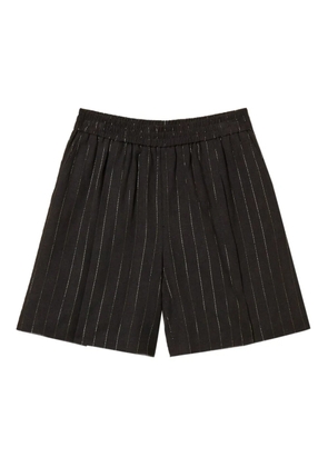 TWINSET pinstriped shorts - Black