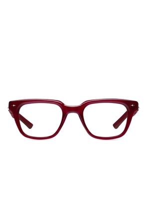 Gentle Monster Fata RC8 star-embellished square-frame glasses - Red