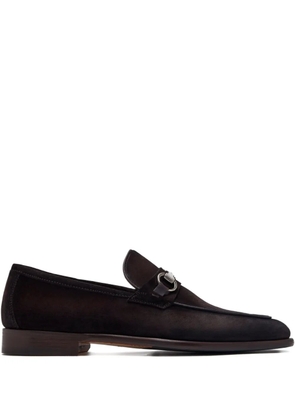 Magnanni suede loafers - Brown