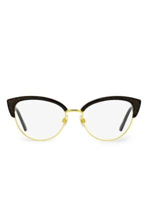 Swarovski Eyewear SK5363 glitter cat-eye glasses - Gold