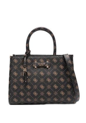 GUESS USA logo-detail tote bag - Brown