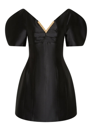 Rebecca Vallance Tindra mini puffed dress - Black