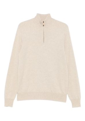 BOMPARD zip-fastening sweater - Neutrals