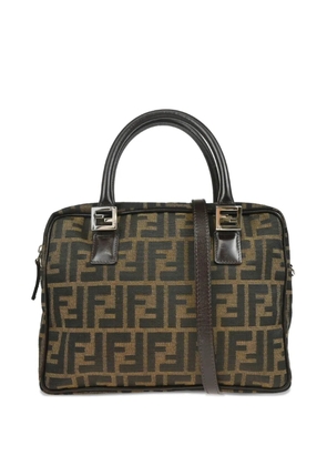 Fendi Pre-Owned 1990-2000s Zucca two-way handbag - Black